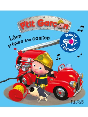 Léon prépare son camion