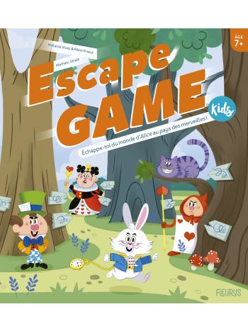 Escape Game Kids. Échappe-toi du monde d’Alice au pays des merveilles !