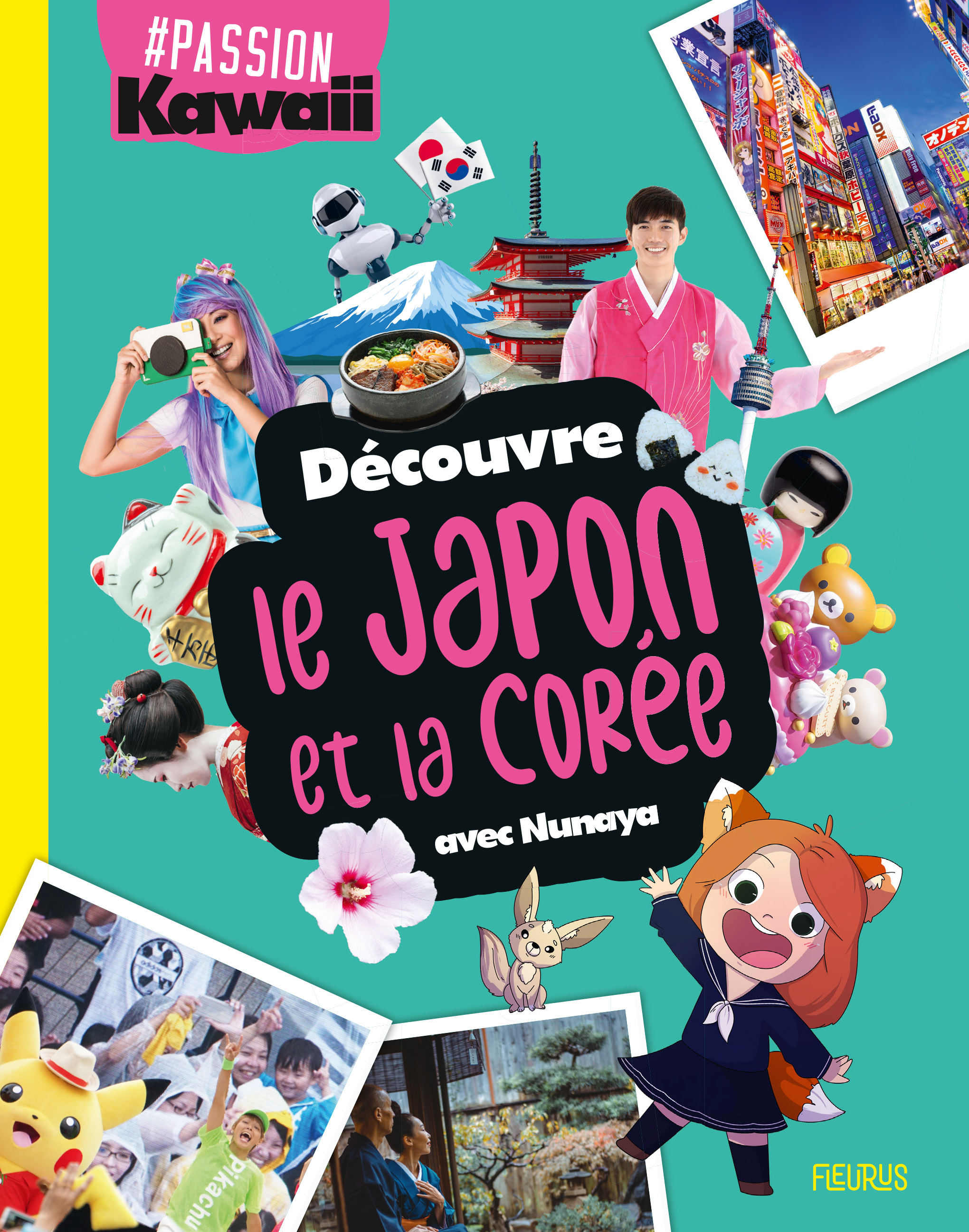 Couverture Découvre le Japon et la Corée avec Nunaya 