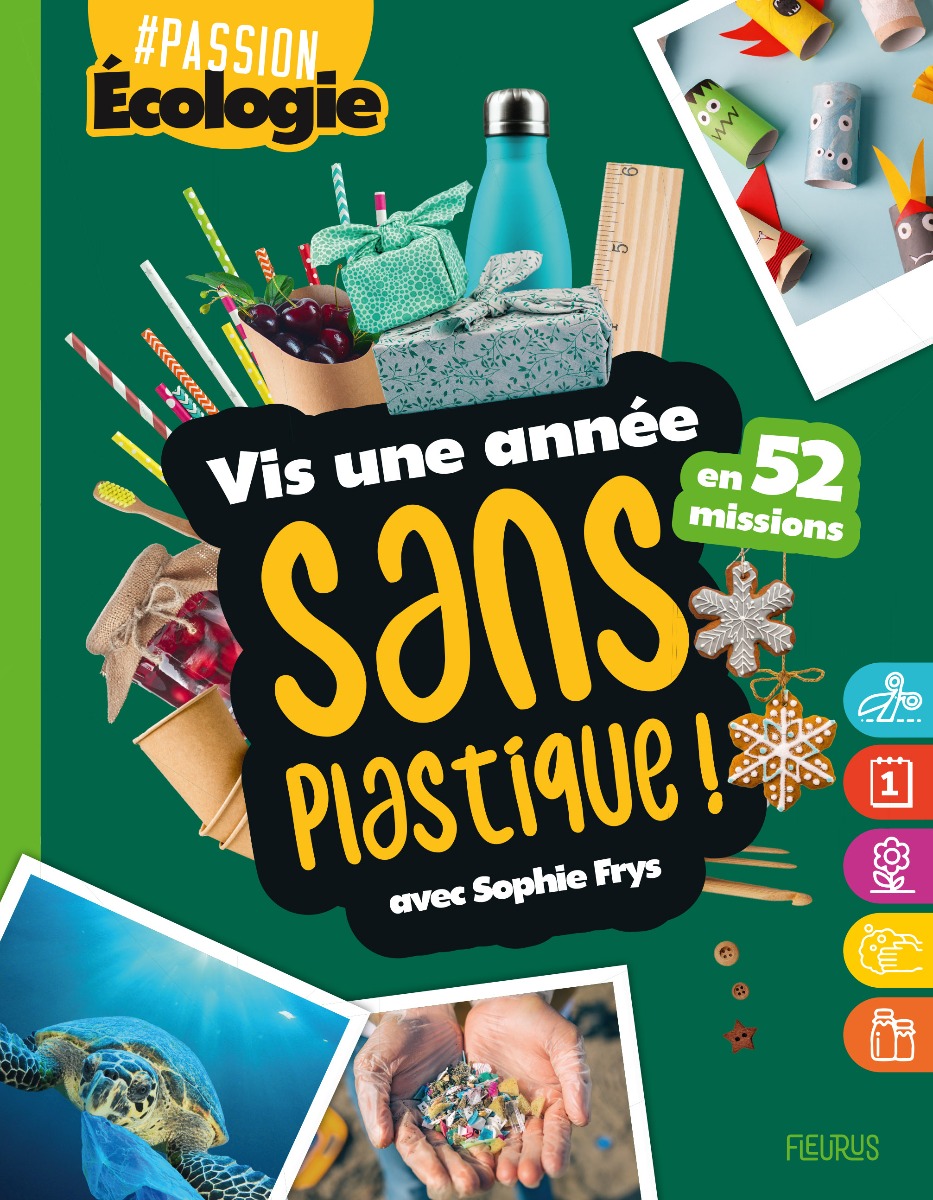 Couverture Vis une année sans plastique ! 52 missions