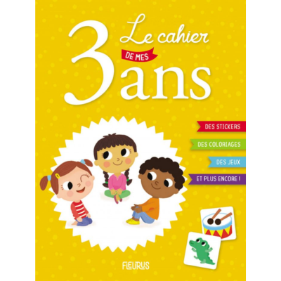 Couverture Le cahier de mes 3 ans  