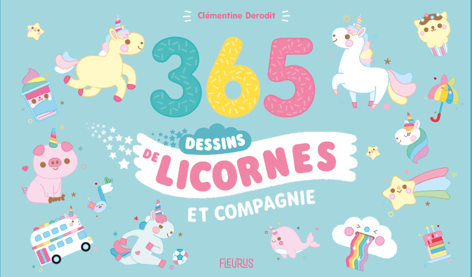 Couverture 365 licornes