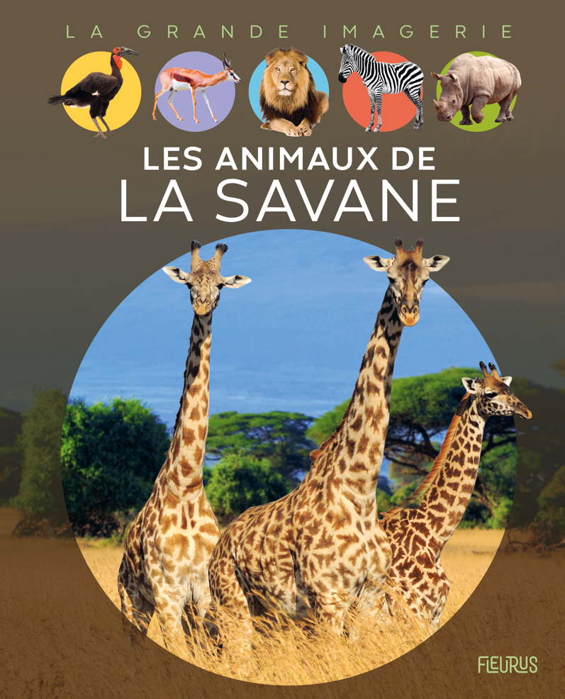 Couverture Les animaux de la savane