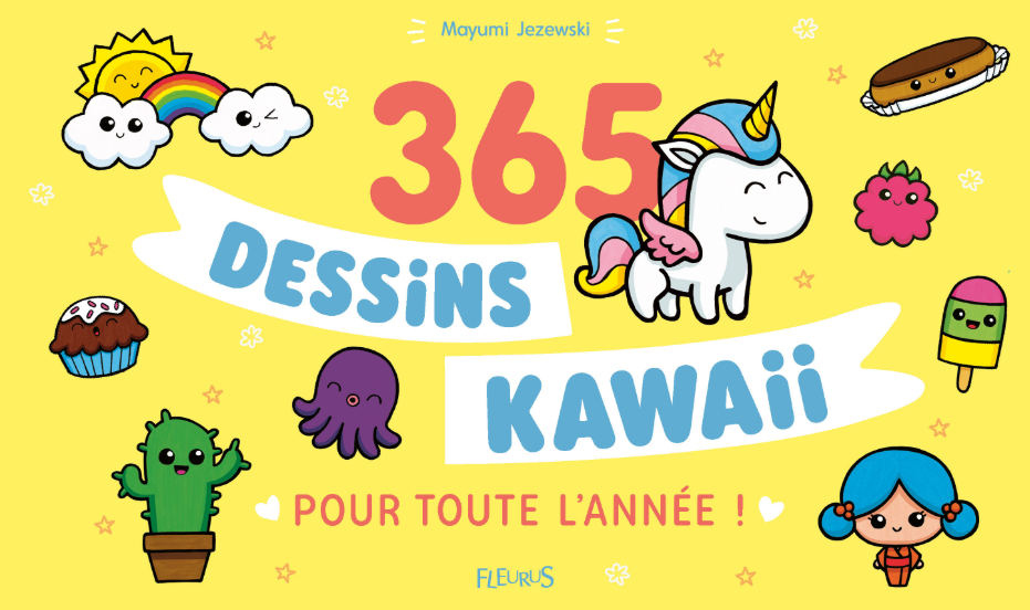 Couverture 365 kawaii