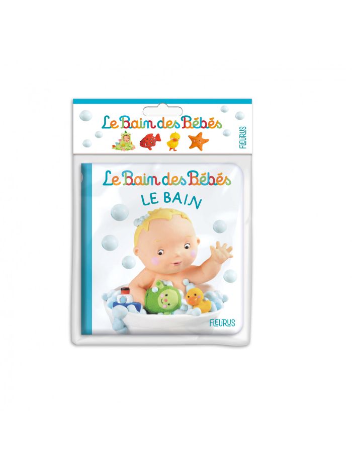 Bath Book in French  Livre de Bébé Bain - Les couleurs