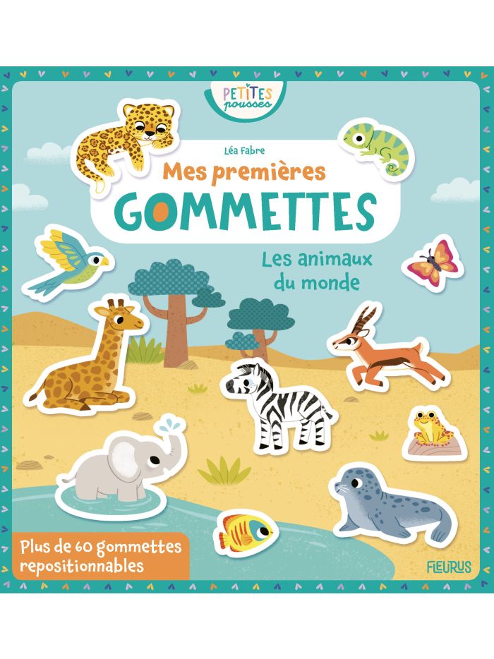 Gommettes animaux 2 - 26 pièces