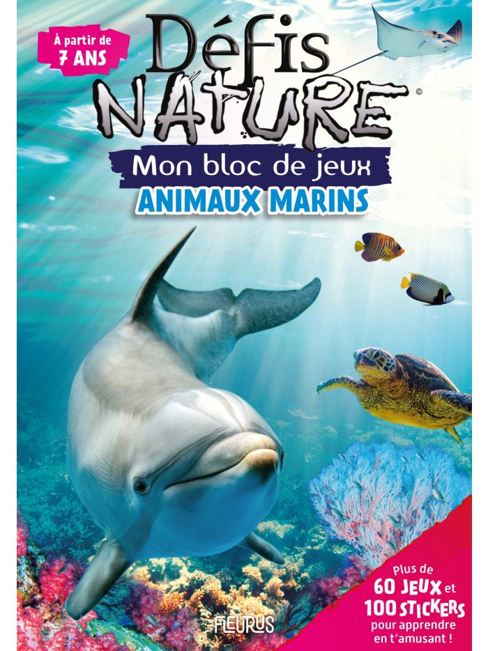  Mon livre puzzle 9 pièces: Les animaux de la mer - Dès