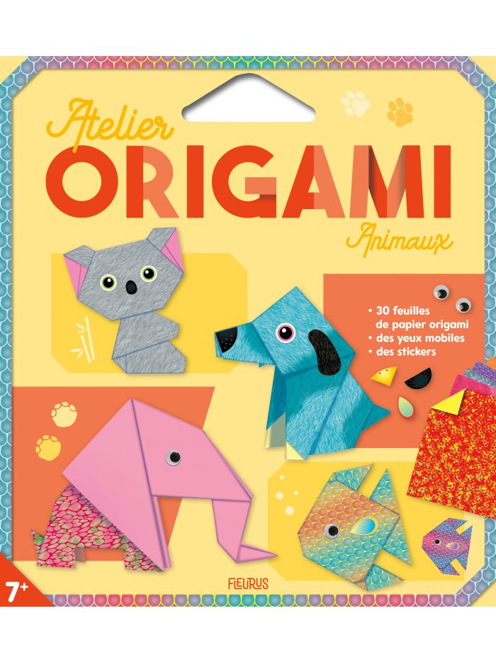 Livre - Atelier - Apprendre à faire les origamis - Enfant dès 4 ans