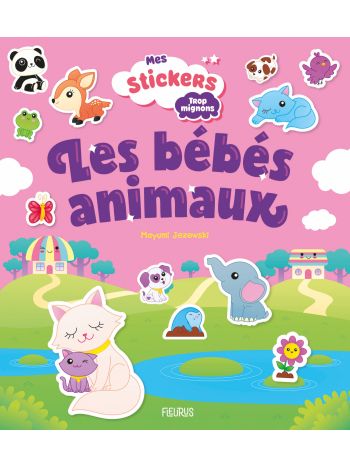 Offrez ce livre de stickers et d'activités super mignon à votre enfant