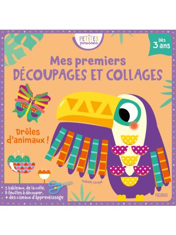 Jeu de gommettes pour enfant animaux rigolos