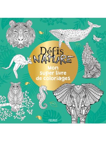 Livre de Coloriage pour les Enfants : Nature et Forêt - Apprendre à colorier  pour enfants à partir de 3 ans - 8 ans - Cahier Coloriage Grand Format pour  Garçons et