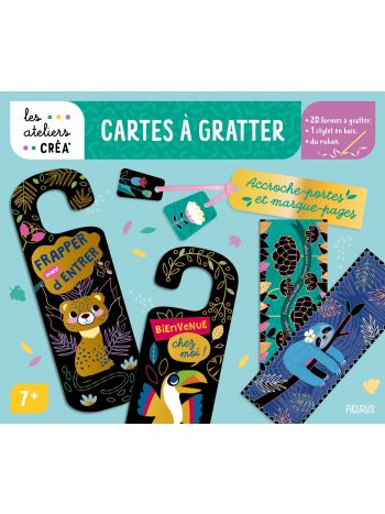 Creacorner  Enfant / Livres D'activités / Cartes À Gratter