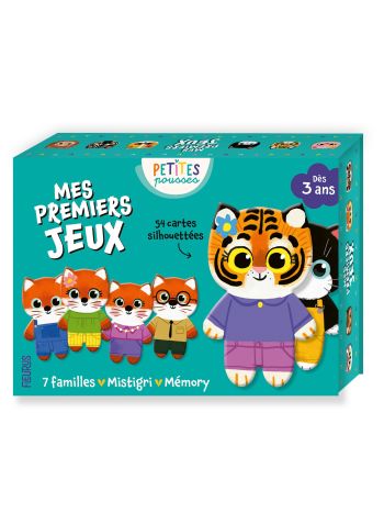 Janod - Mistigri - 16 Familles à Réunir - Jeu de Mémoire et d'Association -  2 à 6 joueurs - Dès 4 Ans - J02752